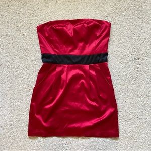y2k Red Mini Dress